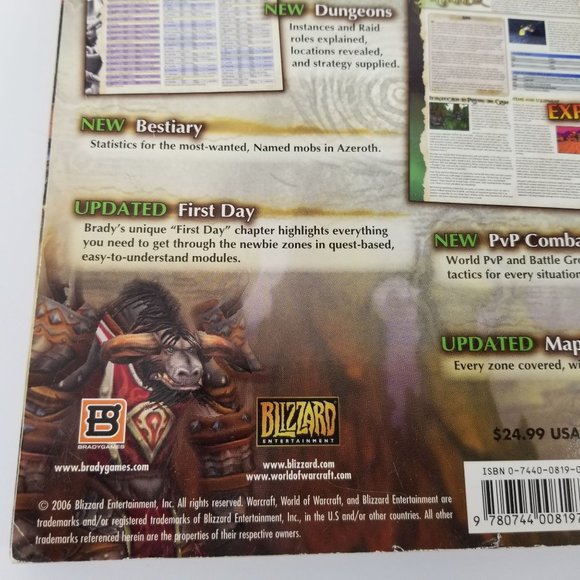 World Warcraft Master Guide Video Game Strategy Teen Book Paperback 2nd Edtn - Picture 5 of 16